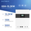 Kép 6/9 - DAXTROMN 10.2kW hibrid napelemes inverter, 48V tiszta szinusz, 2 MPPT, 500V PV, 120A töltés, 16000VA induló teljesítmény, párhuzamos/3 fázis