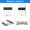 Kép 8/9 - DAXTROMN 10.2kW hibrid napelemes inverter, 48V tiszta szinusz, 2 MPPT, 500V PV, 120A töltés, 16000VA induló teljesítmény, párhuzamos/3 fázis
