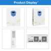 Kép 3/10 - DAXTROMN 6.2kW hibrid napelemes inverter, 48V tiszta szinusz, 8500W PV, 120A töltés, 500V PV, 12400VA induló teljesítmény, UPS, RS232/WiFi/BMS