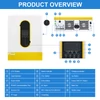 Kép 4/10 - DAXTROMN 11kW hibrid napelemes inverter, on/off grid rendszer, 48V tiszta szinusz, dupla MPPT, 500V PV, 160A töltés, 22000VA induló teljesítmény