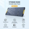 Kép 2/9 - VTOMAN VS400 400W hordozható, összecsukható napelem – 23% hatékonyságú monokristályos cellák, IP67 ETFE felület, állítható támasz, MC4 csatlakozó