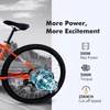 Kép 5/19 - PVY M29 elektromos kerékpár – 250W, 48V 17.5Ah, 29", 25km/h, 120km hatótáv, Shimano 7 sebesség, applikáció vezérlés – Szürke