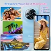 Kép 6/11 - FOSSiBOT S5 okostelefon, Unisoc T615 nyolcmagos, 4GB RAM + 128GB tárhely, 6000mAh akkumulátor, 6.88'' 120Hz HD+ kijelző, 13MP hátlapi kamera, NFC - Fekete