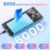 Kép 7/11 - FOSSiBOT S5 okostelefon, Unisoc T615 nyolcmagos, 4GB RAM + 128GB tárhely, 6000mAh akkumulátor, 6.88'' 120Hz HD+ kijelző, 13MP hátlapi kamera, NFC - Fekete