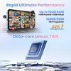 Kép 11/11 - FOSSiBOT S5 okostelefon, Unisoc T615 nyolcmagos, 4GB RAM + 128GB tárhely, 6000mAh akkumulátor, 6.88'' 120Hz HD+ kijelző, 13MP hátlapi kamera, NFC - Fekete