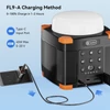 Kép 9/13 - FlashFish FL9-A multifunkciós power station – 56Wh/15600mAh akku, 45W USB‑C PD, BT 5.0 hangszórók, 700LM kempinglámpa, SOS fény