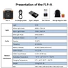 Kép 10/13 - FlashFish FL9-A multifunkciós power station – 56Wh/15600mAh akku, 45W USB‑C PD, BT 5.0 hangszórók, 700LM kempinglámpa, SOS fény