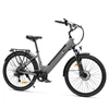 Kép 3/6 - Touroll J2 ST elektromos kerékpár, 250W motor, 36V 15.6Ah akku, 26” kerék, 25km/h, 100km hatótáv, tárcsafék, első teleszkóp – Szürke