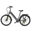 Kép 5/6 - Touroll J2 ST elektromos kerékpár, 250W motor, 36V 15.6Ah akku, 26” kerék, 25km/h, 100km hatótáv, tárcsafék, első teleszkóp – Szürke