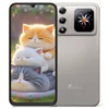 Kép 1/10 - FOSSiBOT S7 okostelefon, 6.9'' 120Hz HD+ kijelző, hátsó 1.85'' képernyő, Unisoc T615, 4GB RAM, 128GB tárhely, 5000mAh, 16MP kamera, Dual 4G SIM - Ezüst