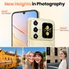 Kép 8/10 - FOSSiBOT S7 okostelefon, 6.9'' 120Hz HD+ kijelző, hátsó 1.85'' képernyő, Unisoc T615, 4GB RAM, 128GB tárhely, 5000mAh, 16MP kamera, Dual 4G SIM - Arany