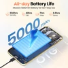 Kép 9/10 - FOSSiBOT S7 okostelefon, 6.9'' 120Hz HD+ kijelző, hátsó 1.85'' képernyő, Unisoc T615, 4GB RAM, 128GB tárhely, 5000mAh, 16MP kamera, Dual 4G SIM - Arany