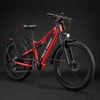 Kép 12/12 - Halo Knight H03 elektromos kerékpár, 1000W motor, 48V 19.2Ah akku, 27.5×3.0 gumi, 50km/h, 90km hatótáv, hidraulikus fék, Shimano 7 sebesség – Piros