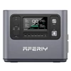 Kép 10/11 - AFERIY P280 hordozható erőmű, 2800W tiszta szinusz AC, 2048Wh LiFePO4, bővíthető kapacitás, gyors töltés, 1200W napelem, UPS, okos app