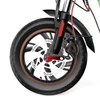 Kép 5/7 - iScooter i12 üléses elektromos roller hátsó kosárral, 500W motorral, 36V 7.5Ah akkumulátorral, 12\" gumival, 25km/h sebességgel, 35km hatótávval – Zöld