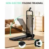 Kép 8/8 - Akluer RJ401 motor nélküli futópad 5% dőléssel, 3 fokozattal, 92×39 cm felülettel, 150 kg teherbírással, 6 rétegű csúszásgátló szalaggal, LED kijelzővel