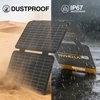 Kép 5/10 - VTOMAN VS40 40W hordozható, összecsukható napelem, 25% monokristályos cellák, PD 30W USB‑C/USB‑A gyorstöltés, IP67, kempinghez és power stationhöz