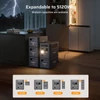 Kép 8/13 - AFERIY Nomad1800 Pro hordozható erőmű, 1800W tiszta szinusz, 1024Wh LiFePO4, bővíthető 5120Wh‑ra, 1000W AC gyorstöltés, 500W napelem