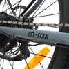 Kép 11/20 - Cysum M‑RAX elektromos kerékpár, 500W csúcsteljesítmény, 48V 13Ah akku, 25km/h, 80km hatótáv, 27.5" terepgumi, Shimano 21 sebesség