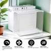 Kép 13/17 - LTQ Vapor CW‑12 lamináris áramlású fülke, 43×33 cm FFU steril boksz H12 HEPA szűrővel laborhoz és gombatermesztéshez