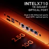 Kép 5/7 - AOOSTAR WTR MAX 11 fiókos NAS mini PC barebone, AMD R7 Pro 8845HS, HDMI/DP/USB4, 2.5G+10G LAN, Oculink, SD, Type‑C – EU csatlakozó