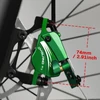 Kép 8/9 - DYISLAND XT‑7 hidraulikus tárcsafék nyereg, bowdenes első‑hátsó fék MTB/országúti/elektromos kerékpárhoz - Zöld