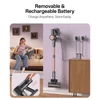 Kép 8/10 - Vactidy V10 Pro vezeték nélküli porszívó, 45000Pa szívóerő, 550W motor, 45 perc üzemidő, LED kijelző, 5 lépcsős szűrés