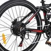 Kép 7/20 - Samebike XD26-II elektromos kerékpár, 26” Kenda gumi, 750W motor, 40 km/h, 48V 14Ah akkumulátor, 110 km hatótáv, Shimano 7-sebesség – Fekete