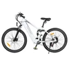Kép 3/4 - Samebike XD26-II elektromos kerékpár, 26” Kenda gumi, 750W motor, 40 km/h, 48V 14Ah akkumulátor, 110 km hatótáv, Shimano 7-sebesség – Fehér