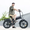 Kép 4/8 - ENGWE Engine X összecsukható elektromos kerékpár, 20×4.0 Chaoyang terepgumik, 250W motor, 48V 13Ah akku, 25 km/h, 100 km hatótáv, dupla tárcsafék – Fekete