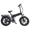 Kép 1/8 - ENGWE Engine X összecsukható elektromos kerékpár, 20×4.0 Chaoyang terepgumik, 250W motor, 48V 13Ah akku, 25 km/h, 100 km hatótáv, dupla tárcsafék – Fekete