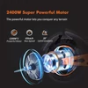 Kép 3/13 - GELEIPU Z1 Pro elektromos roller, 2×1200W motor, 52V 20Ah akku, 65km/h, 70km hatótáv, 10" kerék, dupla tárcsafék, négykaros rugózás