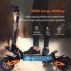 Kép 4/13 - GELEIPU Z1 Pro elektromos roller, 2×1200W motor, 52V 20Ah akku, 65km/h, 70km hatótáv, 10" kerék, dupla tárcsafék, négykaros rugózás