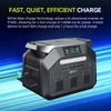 Kép 5/9 - IEETek P1800 hordozható erőmű – 1024Wh LiFePO4 akkumulátor, 1800W tiszta szinusz, 3600W csúcs, 1200W gyorstöltés, 500W napelem, <10ms EPS