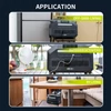 Kép 4/10 - IEETek P3200 hordozható erőmű, 2048Wh LiFePO4 akkumulátor, 3200W tiszta szinusz, 6400W csúcs, 1.5h gyorstöltés, 1000W napelem bemenet