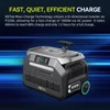 Kép 5/10 - IEETek P3200 hordozható erőmű, 2048Wh LiFePO4 akkumulátor, 3200W tiszta szinusz, 6400W csúcs, 1.5h gyorstöltés, 1000W napelem bemenet