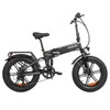 Kép 1/3 - PASELEC PX6 elektromos kerékpár, 750W motor, 48V 13Ah akkumulátor, 20×4.0 fat gumi, 45km/h, 70km hatótáv, mechanikus tárcsafék – Fekete