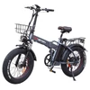 Kép 1/5 - DRVETION AT20 Pro összecsukható elektromos kerékpár, 750W BAFANG motor, 48V 20Ah Samsung akku, 130 km hatótáv, 45 km/h, 20×4.0 fat bike – Szürke