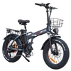 Kép 4/5 - DRVETION AT20 Pro összecsukható elektromos kerékpár, 750W BAFANG motor, 48V 15Ah Samsung akku, 130 km hatótáv, 45 km/h, 20×4.0” terepgumi – Szürke