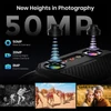 Kép 5/11 - FOSSiBOT F106 Plus strapabíró okostelefon, 6GB RAM, 128GB, 12000mAh, 120dB hangszóró, 20MP éjjellátó, 50MP kamera, 6.745'' 120Hz, Android 16, IP68, NFC