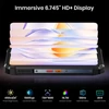 Kép 7/11 - FOSSiBOT F106 Plus strapabíró okostelefon, 6GB RAM, 128GB, 12000mAh, 120dB hangszóró, 20MP éjjellátó, 50MP kamera, 6.745'' 120Hz, Android 16, IP68, NFC