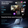 Kép 8/11 - FOSSiBOT F106 Plus strapabíró okostelefon, 6GB RAM, 128GB, 12000mAh, 120dB hangszóró, 20MP éjjellátó, 50MP kamera, 6.745'' 120Hz, Android 16, IP68, NFC