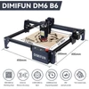 Kép 3/7 - DIMIFUN DM6 B6 6W lézergravírozó gép, szemvédelem, 0.01mm pontosság, 0.06mm lézerpont, 12000mm/perc, 330×330mm