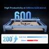 Kép 11/12 - IKIER K40 MAX 40W lézergravírozó, 850×800 mm nagy terület, 600 mm/s sebesség, 0.01 mm pontosság, autofókusz, ultra‑finom lézerpont