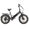 Kép 4/6 - SAMEBIKE LOTDM200-II-FT összecsukható e-bike, 750W, 48V 13Ah, 20×4” fat gumi, 40km/h, 80km hatótáv, dupla rugózás, NFC, Shimano 7 – Fekete