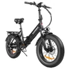 Kép 6/6 - SAMEBIKE LOTDM200-II-FT összecsukható e-bike, 750W, 48V 13Ah, 20×4” fat gumi, 40km/h, 80km hatótáv, dupla rugózás, NFC, Shimano 7 – Fekete