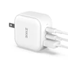 Kép 2/6 - ZIKE Z265B 66W GaN fali töltő, USB‑C 3 porttal, gyorstöltés telefonhoz, tablethez és laptophoz