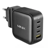 Kép 5/6 - MINIX P3 100W gyorstöltő, 3×Type‑C + 1×USB‑A porttal, utazáshoz, univerzális kompatibilitás