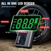 Kép 8/10 - GOOLOO A1 2000A 12V indítóakkumulátor 150PSI kompresszorral, 35L/perc légáram, automata leállás, LED lámpa, 7L benzin/5.5L dízelhez