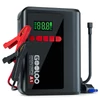 Kép 1/10 - GOOLOO A1 2000A 12V indítóakkumulátor 150PSI kompresszorral, 35L/perc légáram, automata leállás, LED lámpa, 7L benzin/5.5L dízelhez